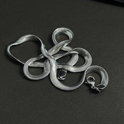 5mm Silver Snake Neck Chain